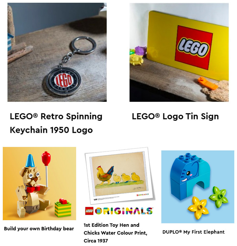 LEGO VIP Rewards July 22 New