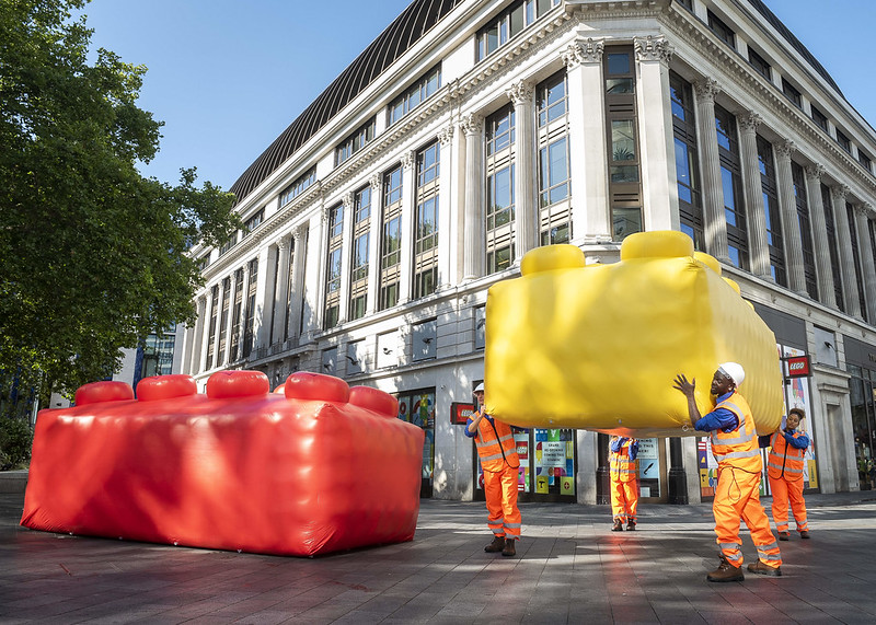 LEGO - Leicester Square store re-opening, London, 12th July 2022