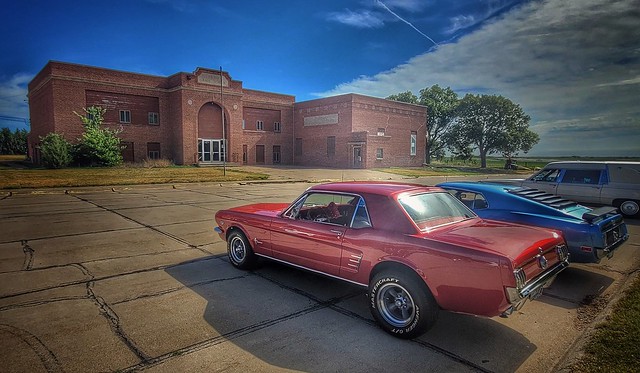 old mustangs and old schools....