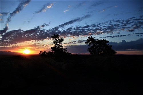 Sunrise Over The Craters Of The Moon National Monument & Preserve, Idaho, USA. by millicand@rocketmail.com, Craters of the Moon National Monument and Preserve is a U.S. national monument and national preserve