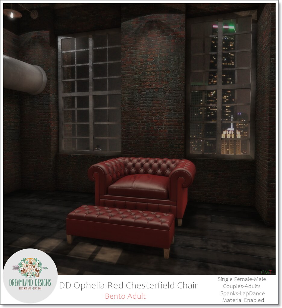 DD Ophelia Chesterfield Chair-Adult AD