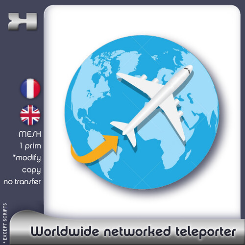 Worldwide networked teleporter - Cover