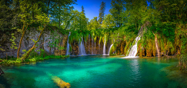 Waterfalls, Plitvice, Croatia