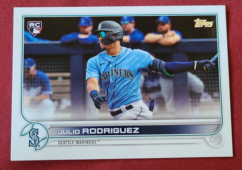 Julio Rodriguez Topps SP Variation FS - Blowout Cards Forums
