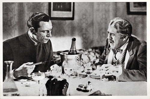 Louis Jouvet and Michel Simon in Drôle de Drame (1937