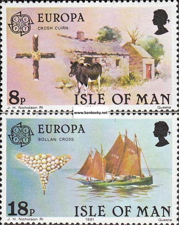 Známky Ostrov Man 1981 Folklór séria MNH