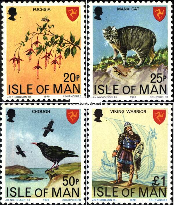Známky Ostrov Man 1978 Život na ostrove MNH