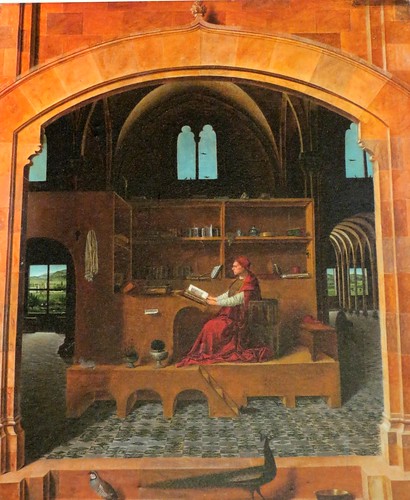 Saint Jérôme dans son étude (reproduction du tableau d'Ant… | Flickr