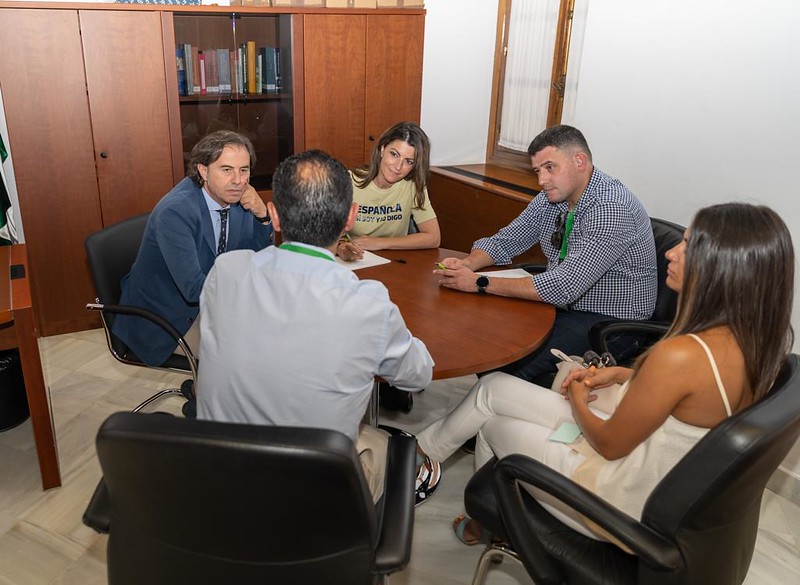 El Grupo Parlamentario de VOX Andalucía se reúne con el CSIF