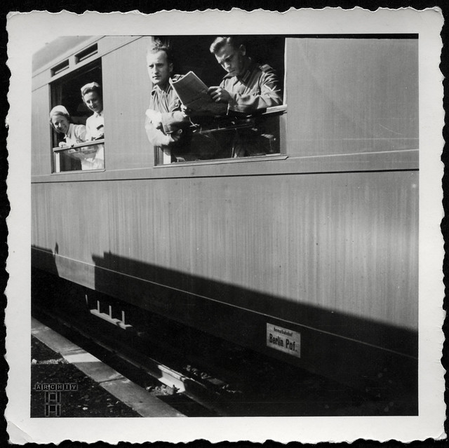 ArchivTappen29(9A)255 Deutsche Reichsbahn, Waggon, 1940er