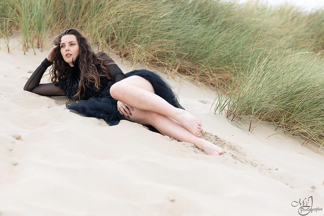 Jana in the dunes