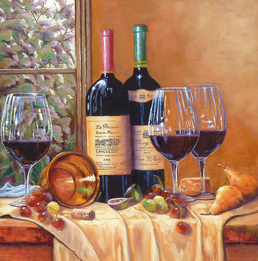 Wayne Tarshis «Wine With Figs Mural», 2009