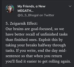 The Ziegarnik Effect