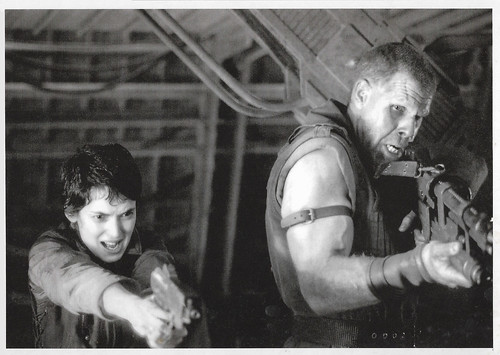 Winona Ryder and Ron Perlman in Alien Resurrection (1997)