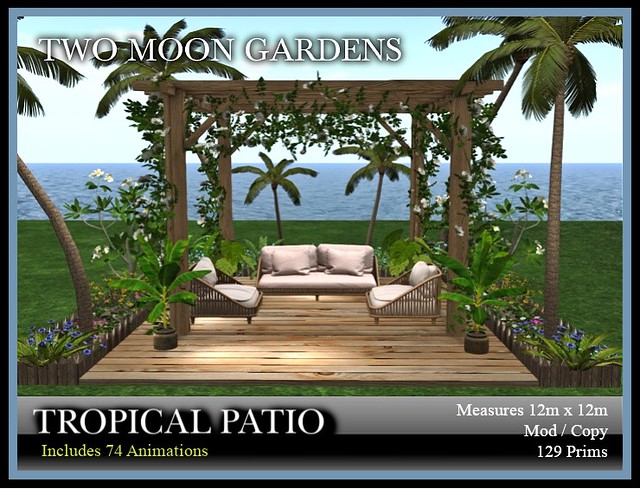 Tropical patio