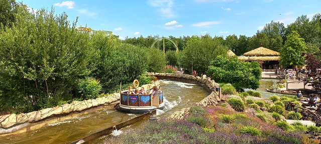 Amusement Park Toverland in Sevenum, The Netherlands