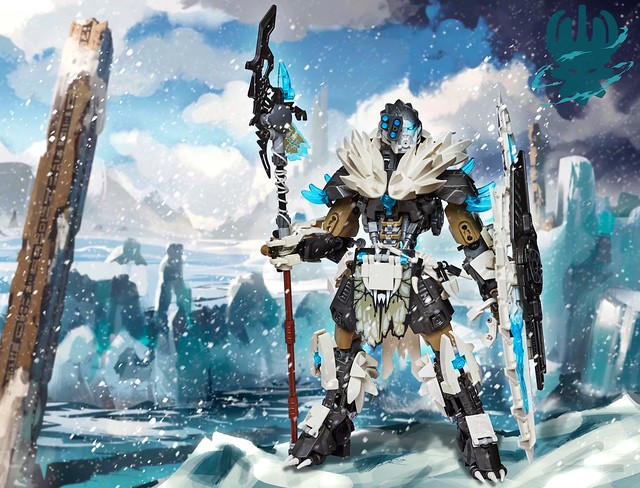 Kopaka the Master of Ice (Bionicle 2015 collab)
