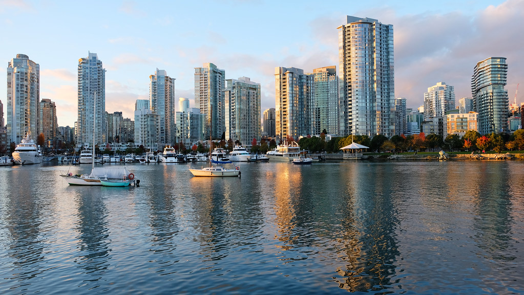 Best Viewpoints In Vancouver: False Creek, Vancouver, BC, Canada