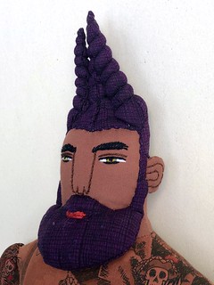 Purple-haired Merman