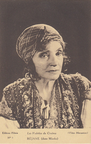 Gabrielle Rejane in Miarka, la fille à l'ourse (1920)