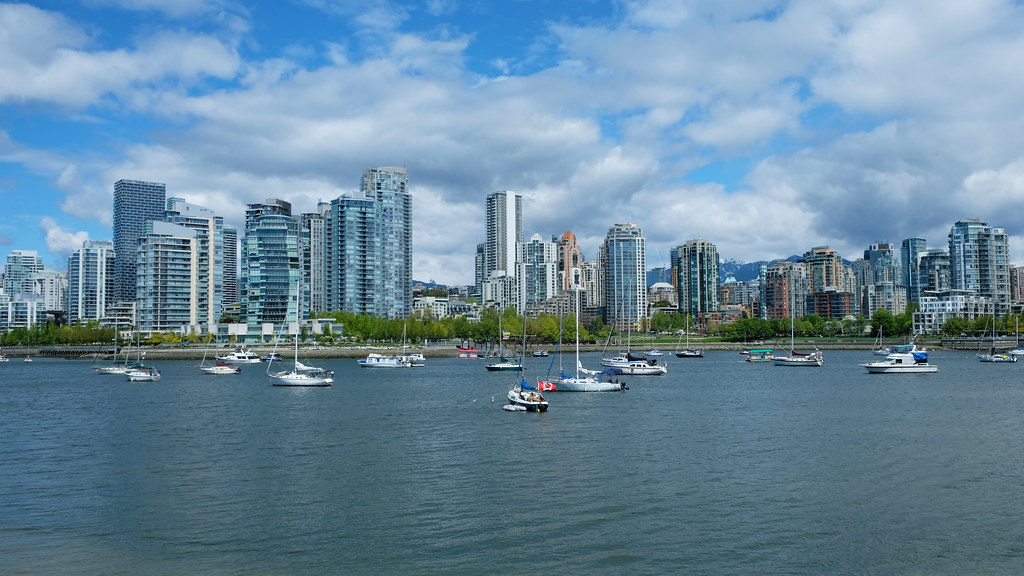 View from Charleson Park, Vancouver, BC, Canada