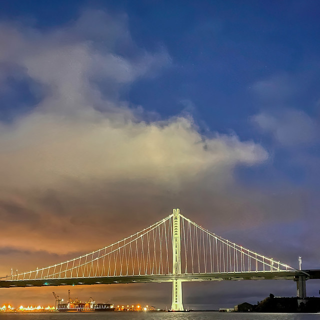 San Francisco-Oakland Bay Bridge at Sunset 071422