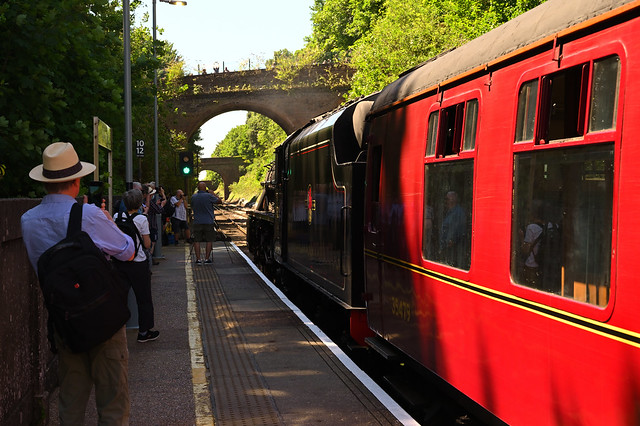 The Sherwood Forester at Winchester Station