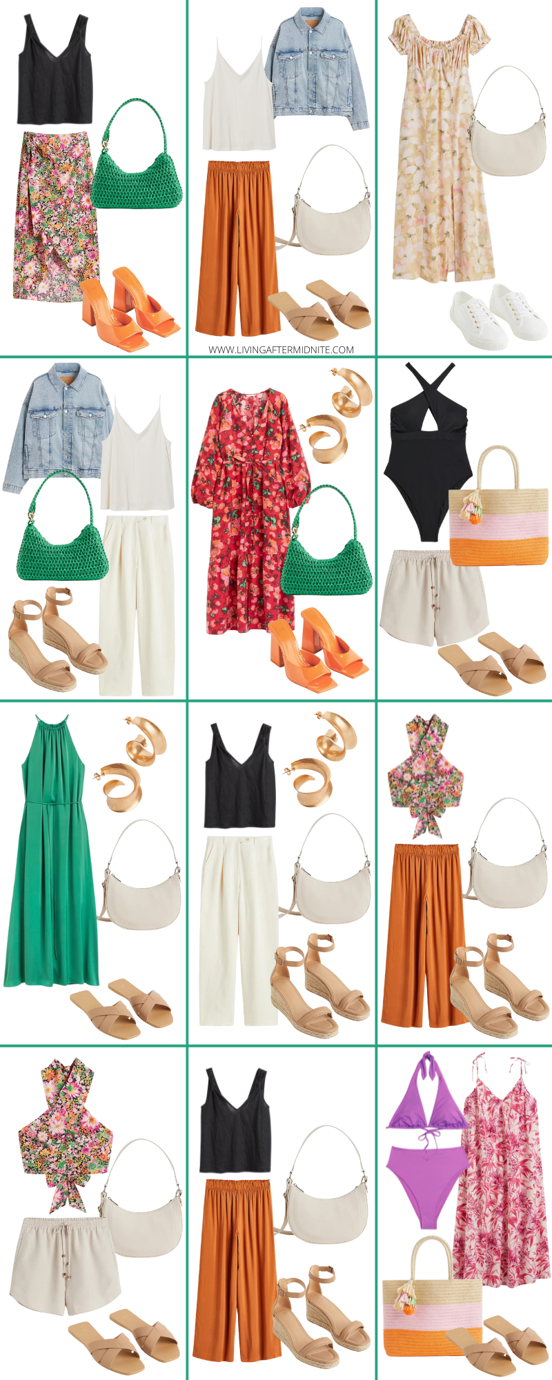 Affordable H&M Summer Capsule Wardrobe | 25 Pieces, 48+ Outfits | How to Build a Capsule Wardrobe | H&M Summer Clothes | Outfit Inspiration | Summer Fashion | 48 Warm Weather Outfit Ideas | Summer Vacation Packing Guide | Summer Outfits 2022 | Capsule Wardrobe 2022