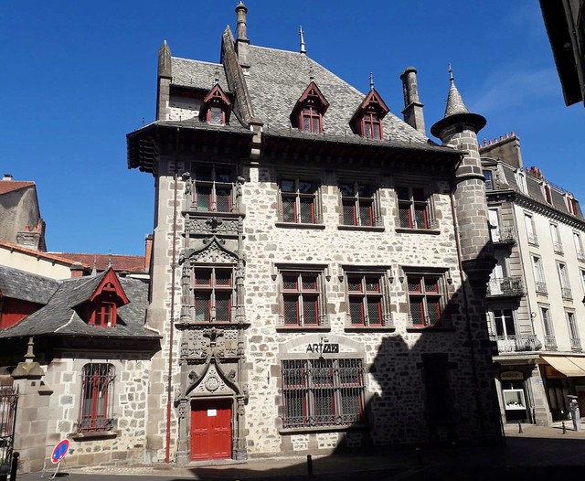 Maison consulaire, XVIe siècle, Aurillac, Cantal, Auvergne-Rhône, France.