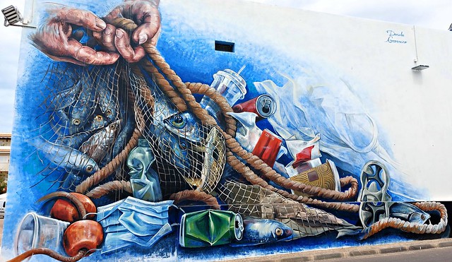 Wall art - The pollution of the seas