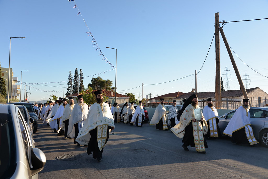 Υποδοχή και κατάθεση Ι. Λειψάνων Αγ. Κασσάνδρας 2022