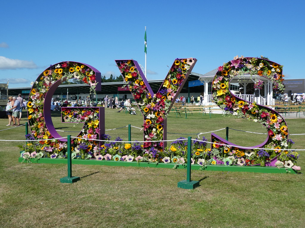Great Yorkshire Show 2022 Flower Sign