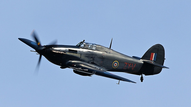 RAF Hawker Hurricane MkIIc BBMF PZ865 ZY-V