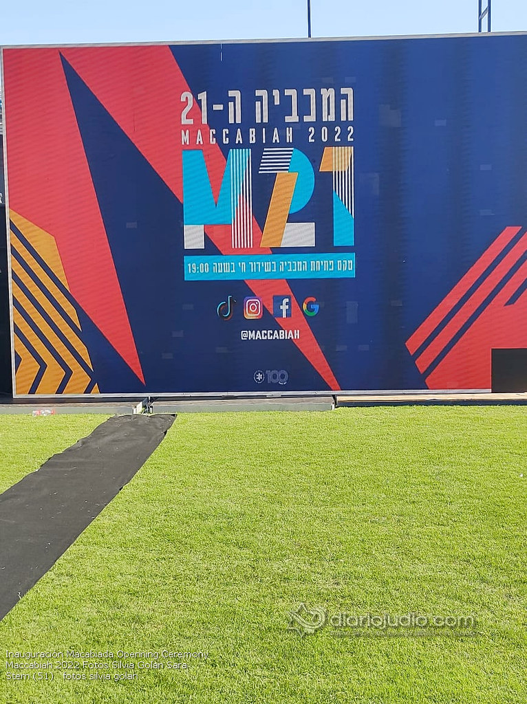 Inauguración Macabiada Openning Ceremony Maccabiah 2022 Fotos Silvia Golan Sara Stern (51)