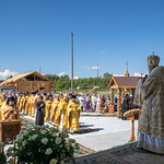 16 июля 2022, Собор Тверских святых. Литургия в Свято-Успенском Желтиковом монастыре (Тверь)