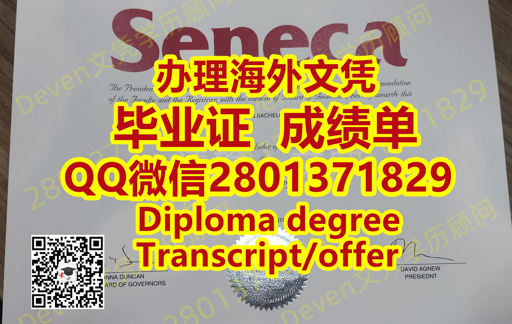 62圣力嘉学院 | 【仿加拿大学历证书】Seneca本科 ID卡QQ/WeChat：280-1371829仿Seneca… | Flickr