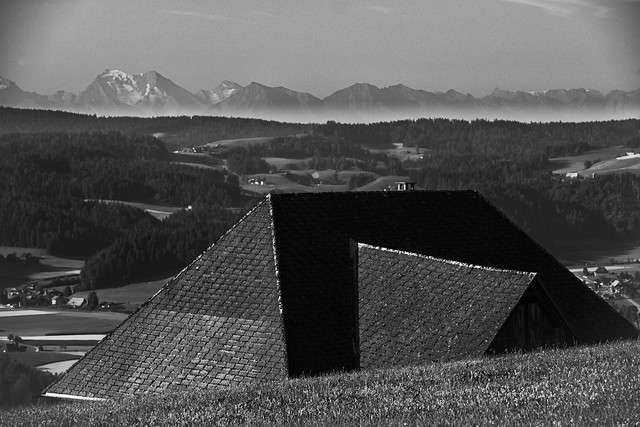 Roof Of A Emmental Farmhouse