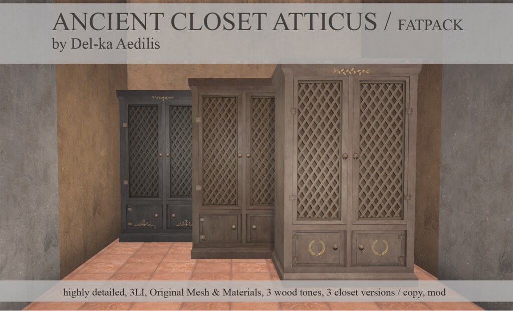 Ancient Closet Atticus Fatpack