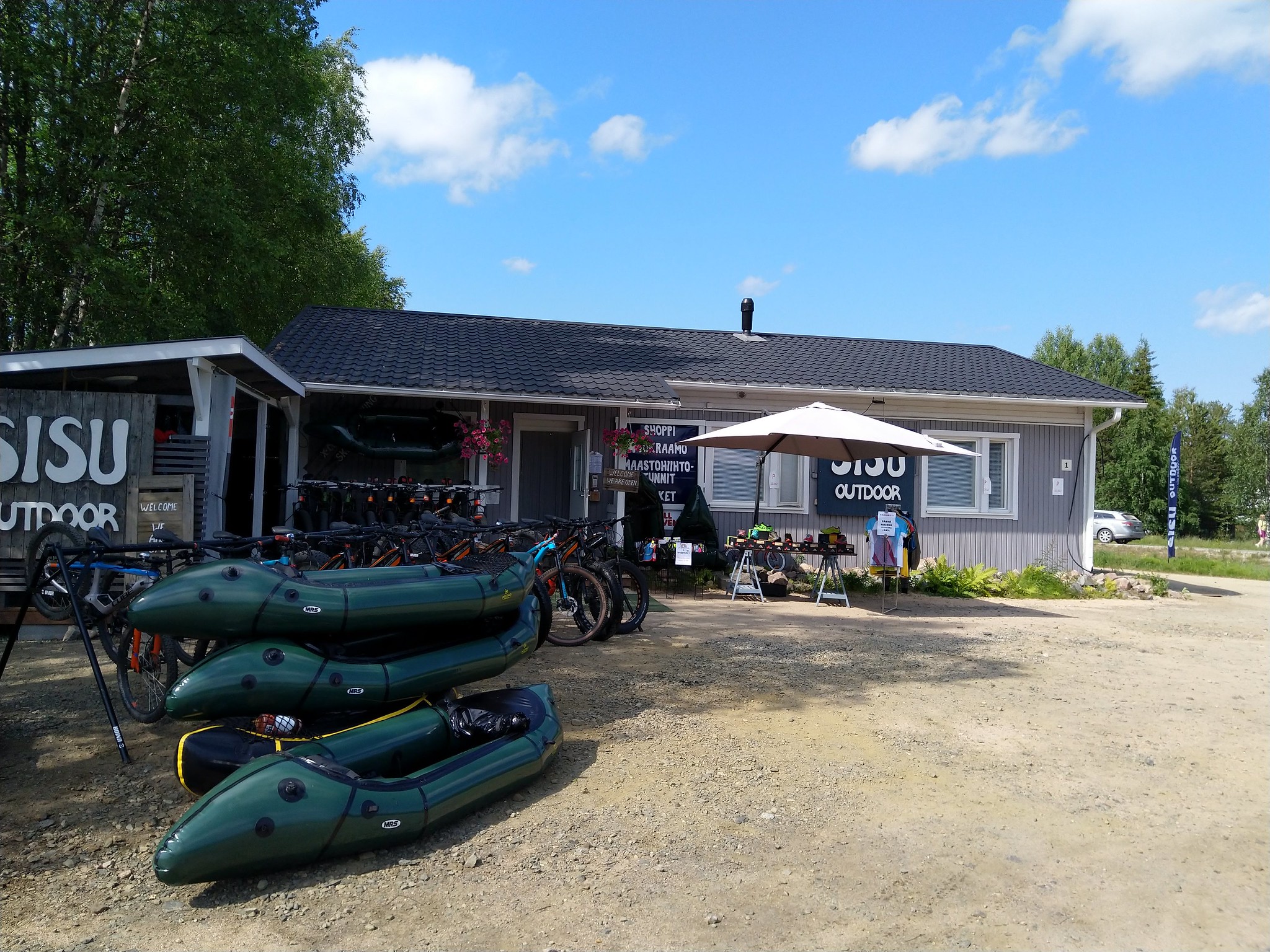 Pack Rafting with Sisu Outdoor, Ylläs