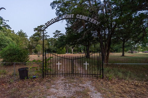 Bright Light Cemetery, College Station, TX by flickr4jazz, I went to take some photographs at Bright Light Cemetery, College Station, TX this morning. When I p