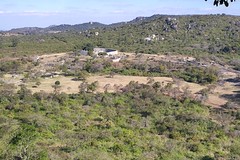 View of the Great Enclosure at the Great Zimbabwe Ruins