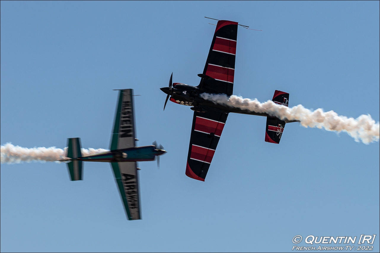 Rob Holland MXS-RH Ultimate Airshow & Bill Stein Edge 540 Warriors Over The Wasatch Air & Space Show Hill Air Force Base Utah 2022