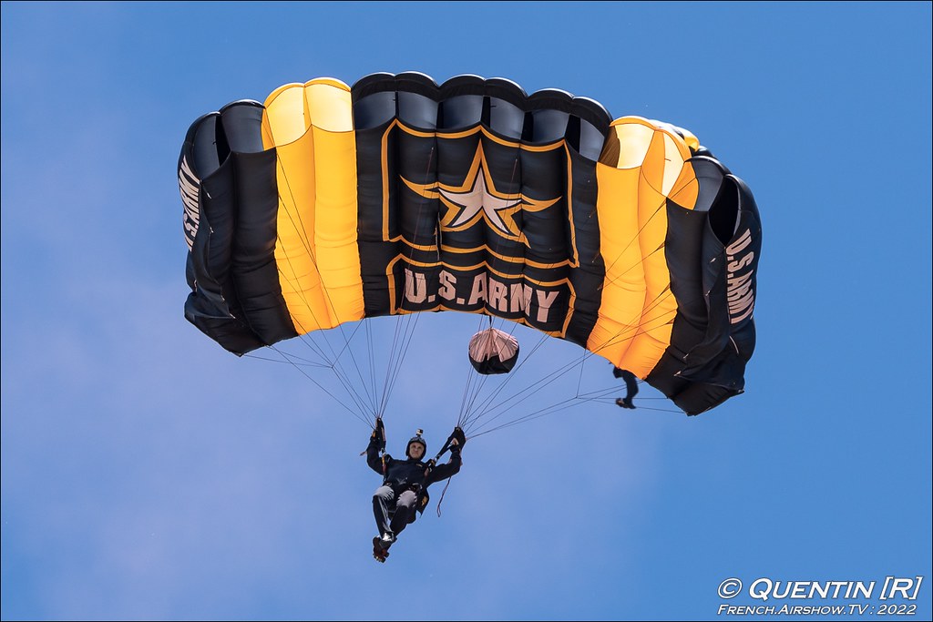 Golden Knights Parachute Team Warriors Over The Wasatch Air & Space Show Hill Air Force Base Utah 2022 Meeting Aerien 2022