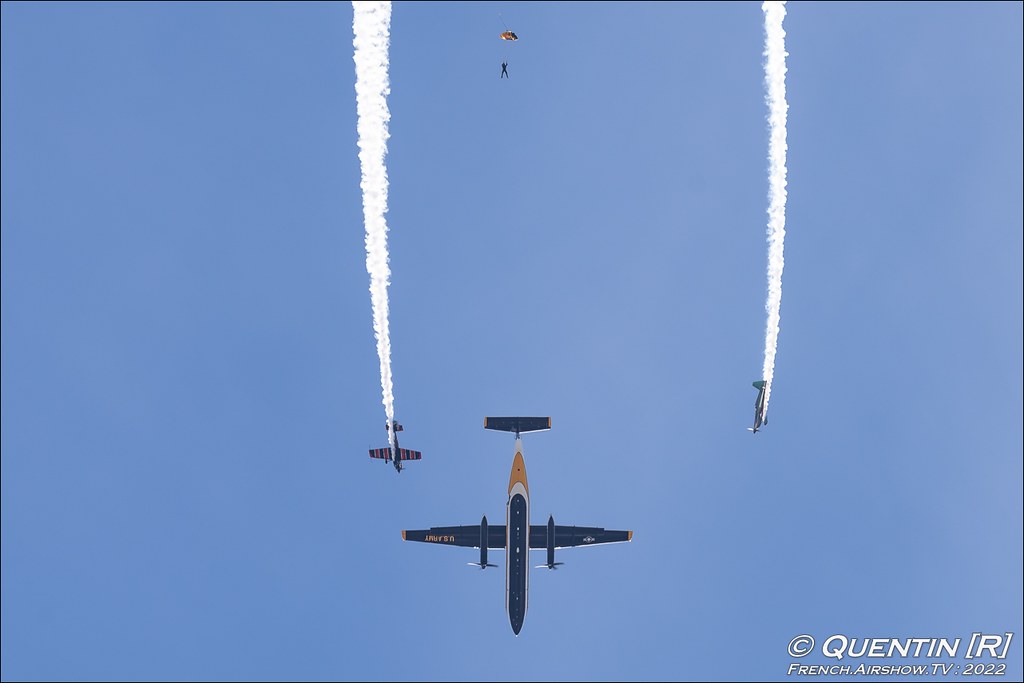  Golden Knights Parachute Team Warriors Over The Wasatch Air & Space Show Hill Air Force Base Utah 2022 Meeting Aerien 2022