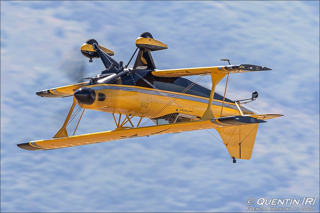  Pitts S2S Buck Roetman Wild Horse Aviation Warriors Over The Wasatch Air & Space Show Hill Air Force Base Utah 2022 Meeting Aerien 2022
