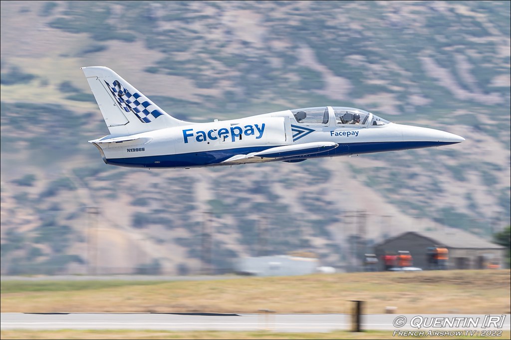 Paul Sticky Strickland L-39 Albatros Facepay Warriors Over The Wasatch Air & Space Show Hill Air Force Base Utah 2022 Meeting Aerien 2022