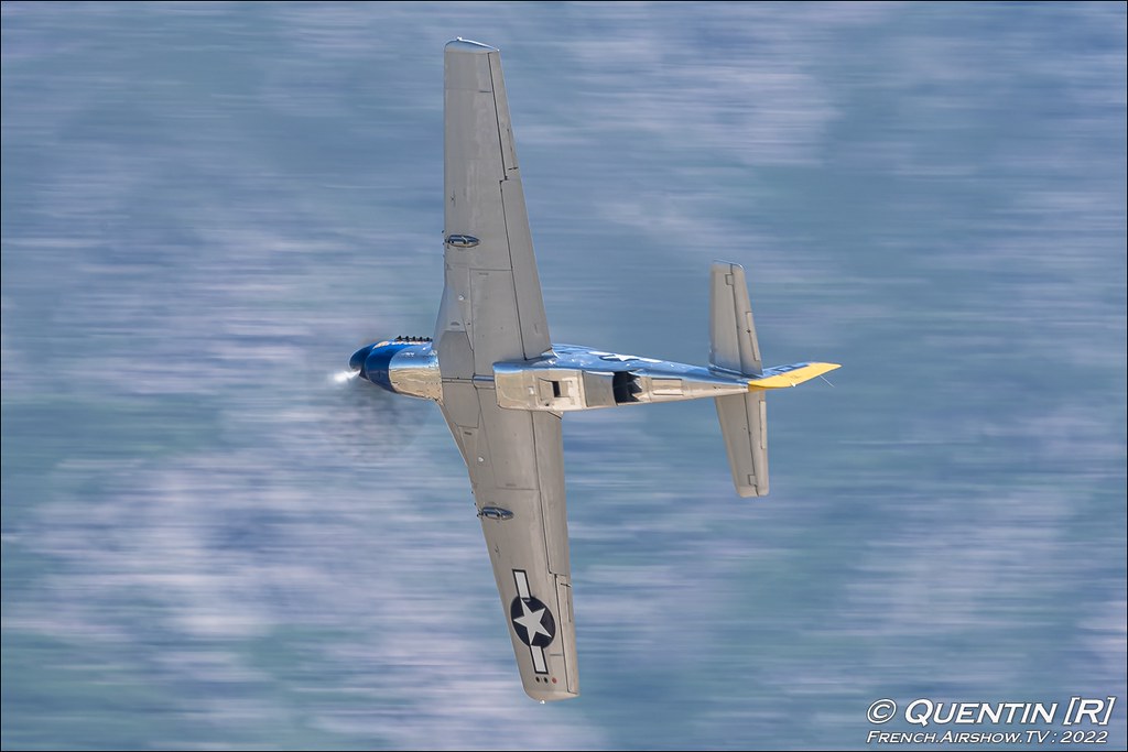 P-51 Mustang Hell-Er Bust Warriors Over The Wasatch Air & Space Show Hill Air Force Base Utah 2022 Meeting Aerien 2022