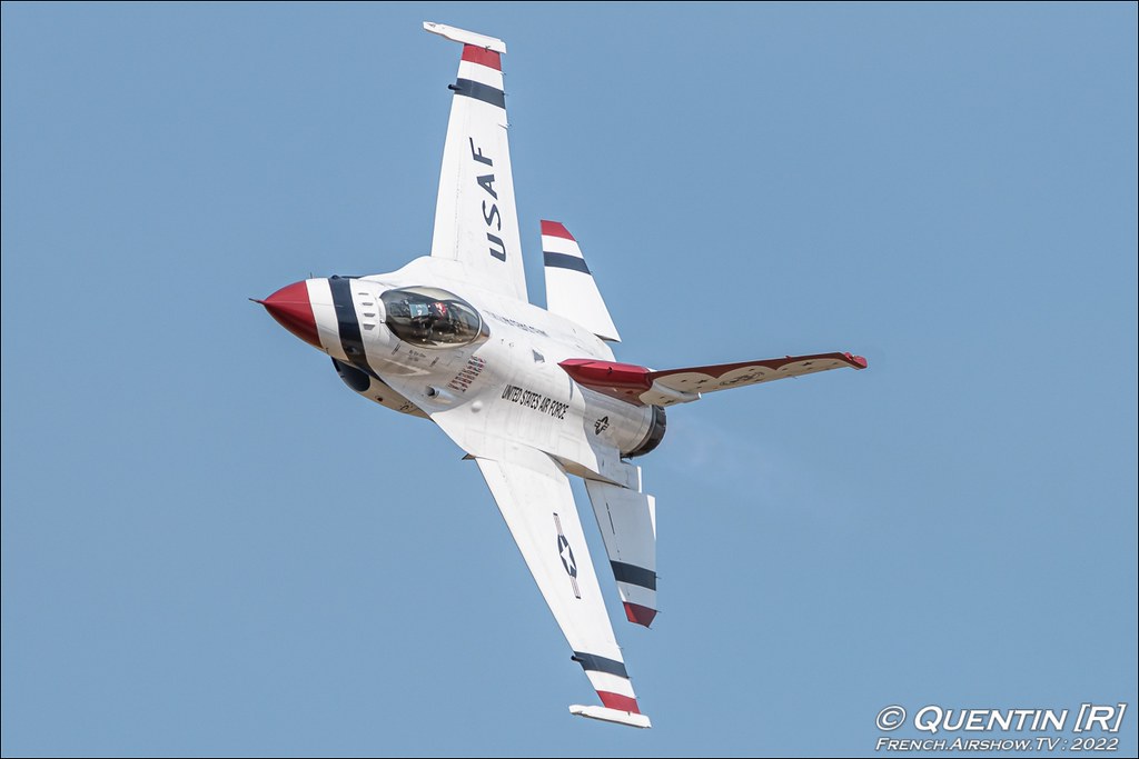 USAF thunderbirds Warriors Over The Wasatch Air & Space Show Hill Air Force Base Utah 2022 Meeting Aerien 2022