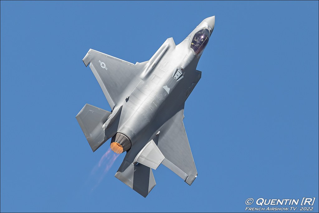  F-35A Lightning II Demonstration Team Warriors Over The Wasatch Air & Space Show Hill Air Force Base Utah 2022 Meeting Aerien 2022