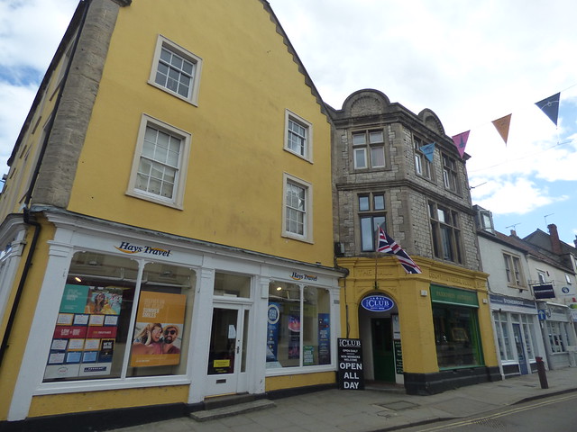 Hays Travel and The Club Sports & Social - High Street, Shepton Mallet